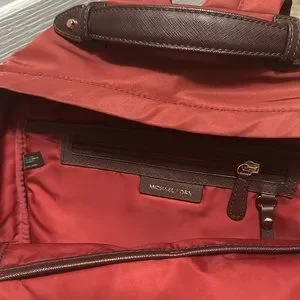 MICHAEL Michael Kors | Bags | Michael Kors Maroon Backpack 